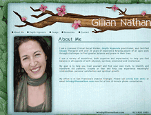 Tablet Screenshot of gilliannathan.com